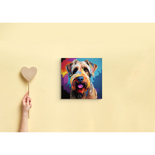 "Terrier Twist" Airedale Terrier - Chromatic Canines Series Print