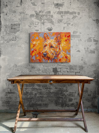 "The Rusty Scot" Scottish Terrier - Chromatic Canines Series Print