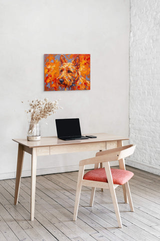 "The Rusty Scot" Scottish Terrier - Chromatic Canines Series Print