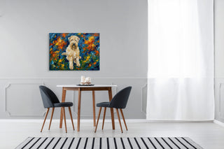 "Midnight Shag" Wheaten Terrier - Chromatic Canines Series Print