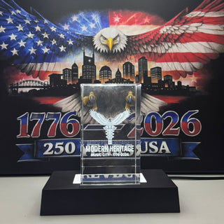 Modern Heritage - engraved Crystal
