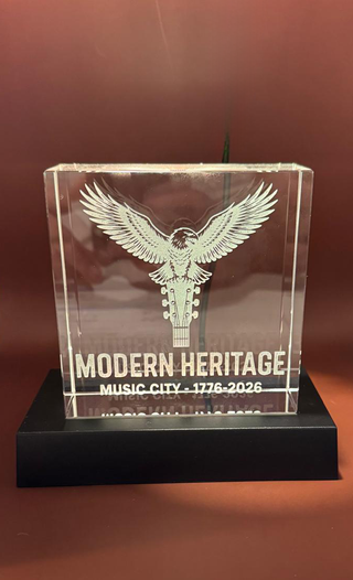 Modern Heritage - engraved Crystal