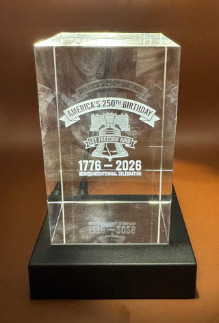 Modern Heritage - engraved Crystal