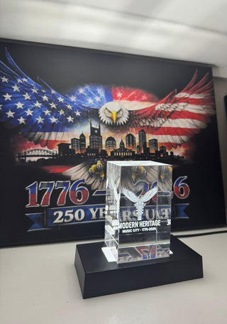 Modern Heritage - engraved Crystal