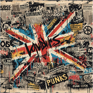 P-10-101-102-115-0053-1.jpg;full-color, pop-art, collage-style, newspaper, british flag, glam, punk, 