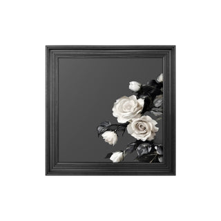 P-10-101-117-107-0007-1.jpg;black and white, roses, minimalist, nature, flower, elegant, gothic