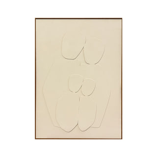 Abstract artwork featuring organic shapes that resemble 2 parents and 2 children in a wooden frame

sku: P-10-102-112-103-0007-1