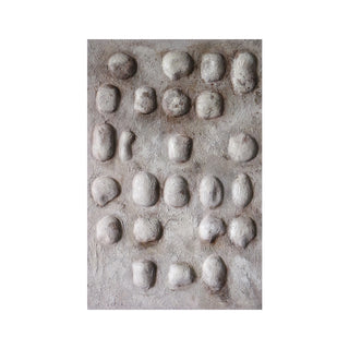 Decorative stone inspired contemporary 3D artwork that is sculpted to look like river stones

sku: P-10-102-112-104-0030-1