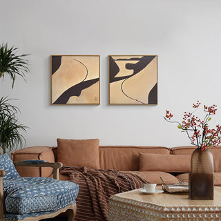 S-10-101-101-103-0018-1.jpg;contemporary, modern, abstract, black, cream, diptych