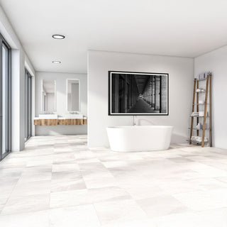 S-10-101-101-116-0049-1.jpg;black and white, long corridor, hallway, marble, stone