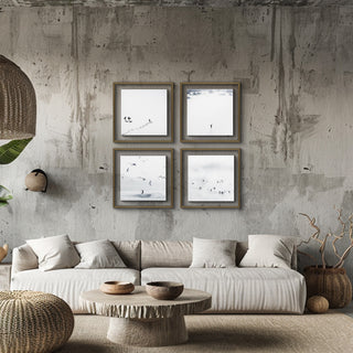 Living room with a gray sofa, wooden coffee table, and framed pictures on a textured wall.

sku: S-10-101-102-103-0013-1