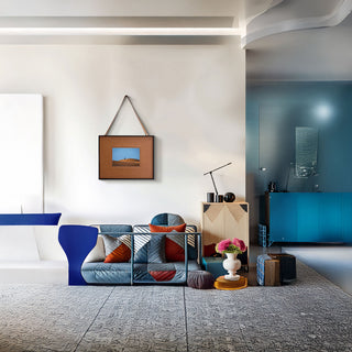 S-10-102-108-112-0010-1.jpg;leather frame, brown, blue, print of Whisper of the Dune