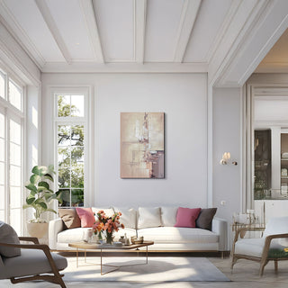 S-10-103-121-106-0044-1.jpg;contemporary, mid century modern style, abstract, lines, cream, beige, black, grey, gray