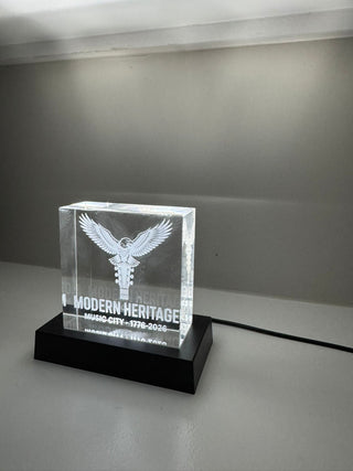 Modern Heritage - engraved Crystal