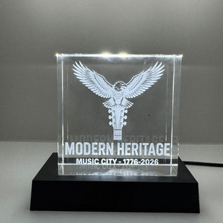 Modern Heritage - engraved Crystal