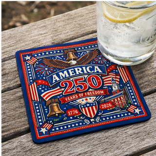Eagle’s Heritage Coasters – America’s 250th Birthday Edition (1776–2026)