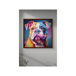 "Boxer Dream" Boxer - Chromatic Canines Series Print
