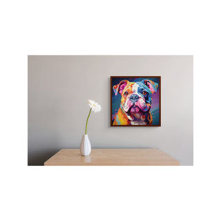 "Boxer Dream" Boxer - Chromatic Canines Series Print