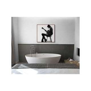 Sound of Her Strength – Musician Silhouette Wall Art