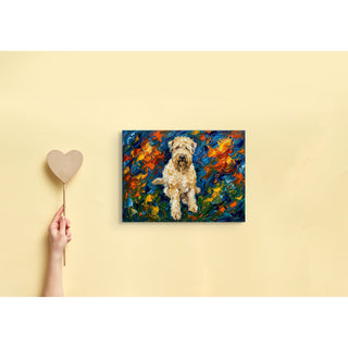 "Midnight Shag" Wheaten Terrier - Chromatic Canines Series Print