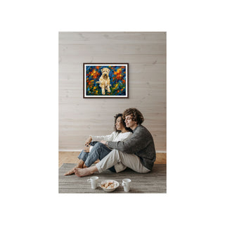 "Midnight Shag" Wheaten Terrier - Chromatic Canines Series Print