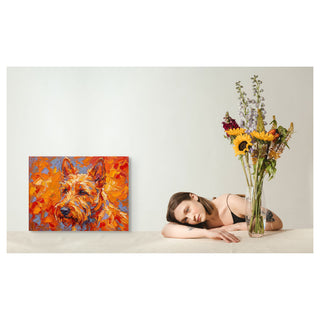 "The Rusty Scot" Scottish Terrier - Chromatic Canines Series Print