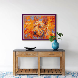 "The Rusty Scot" Scottish Terrier - Chromatic Canines Series Print