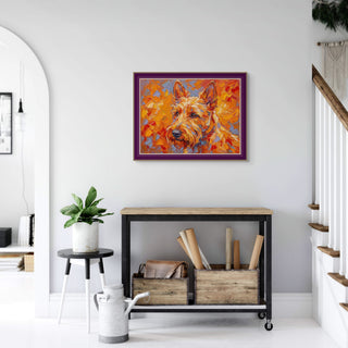 "The Rusty Scot" Scottish Terrier - Chromatic Canines Series Print