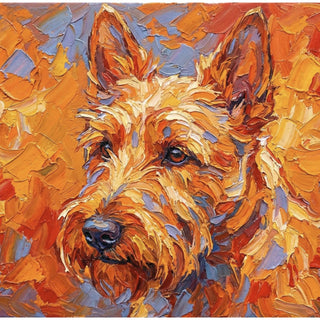 "The Rusty Scot" Scottish Terrier - Chromatic Canines Series Print